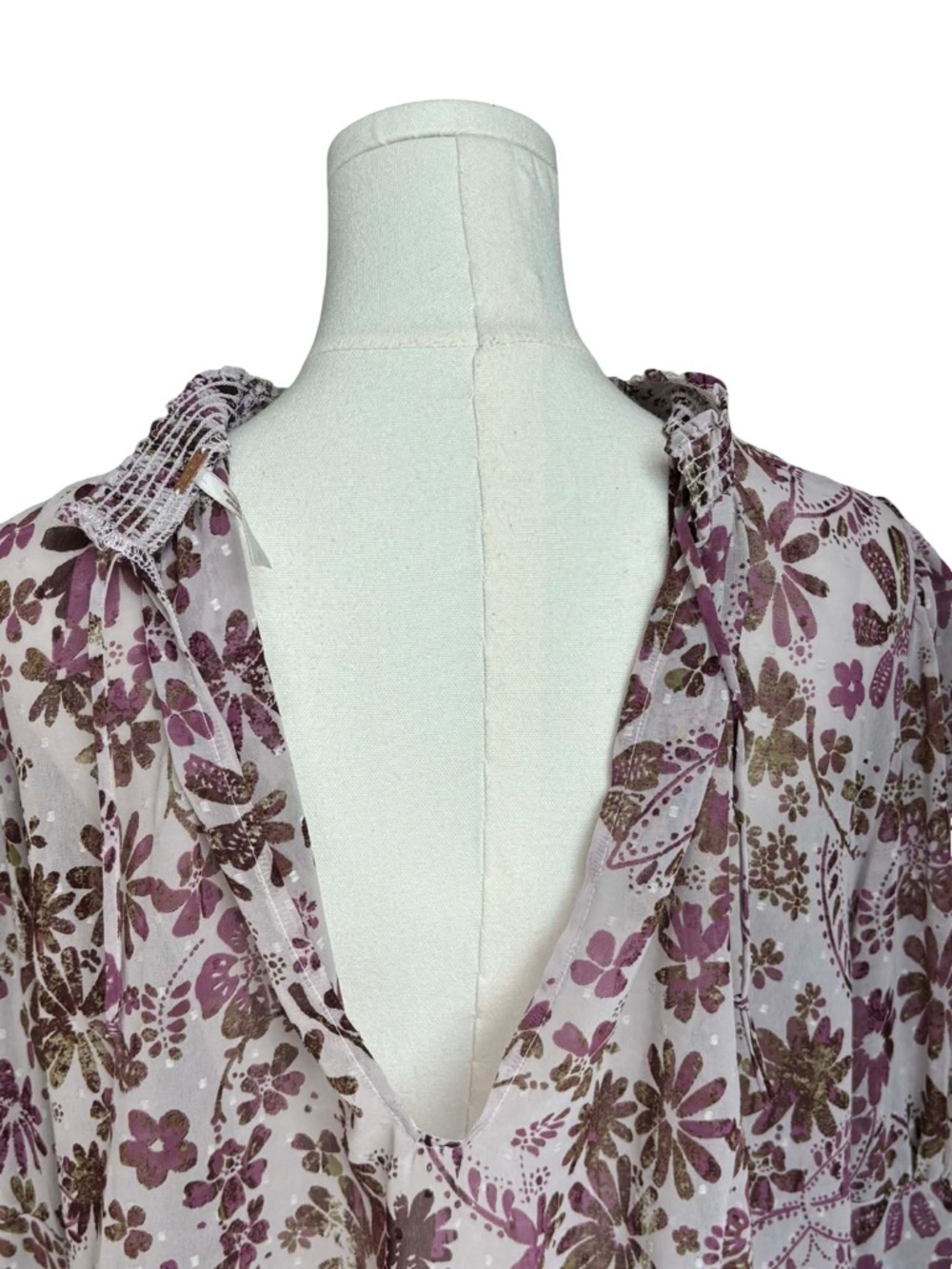 Free People Clarissa Printed Top - Picture 6 of 9